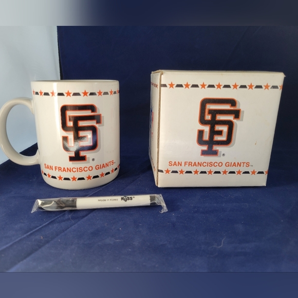 Vintage Russ San Francisco Giants Baseball Cup/Mug All Occasion Holiday/Kids - Picture 6 of 14